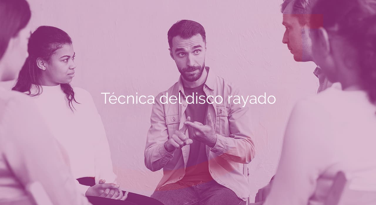 Técnica del disco rayado